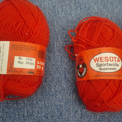 Threads used, pack of 3 pieces