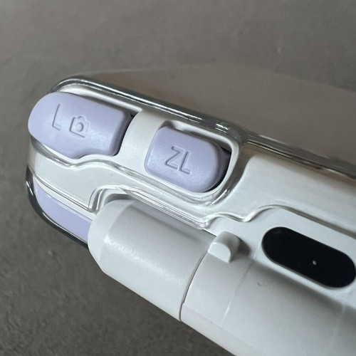 Nintendo New 2DS XL modded, white and lavender