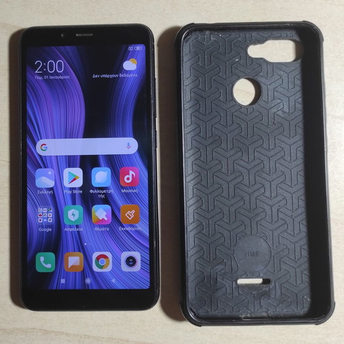 Xiaomi Redmi 6 M1804C3DG μεταχειρισμένο, 3GB RAM, 32GB, Dual SIM, μαύρο