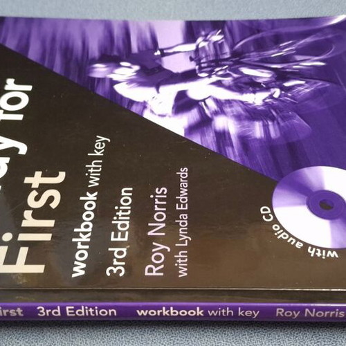 Ready for First Workbook 3rd Edition new with Audio CD and answer key