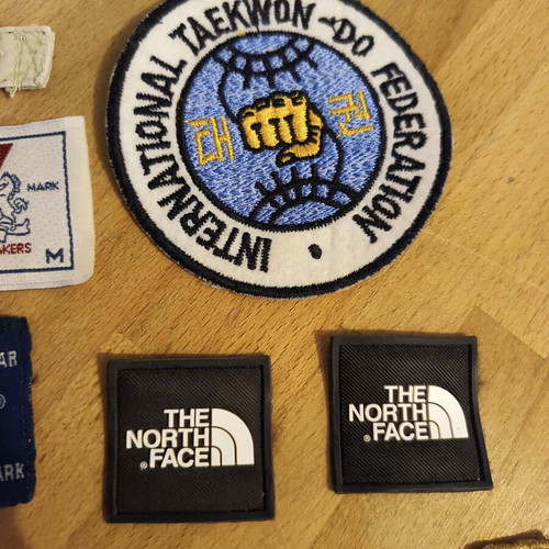 Sewing patches used, pack
