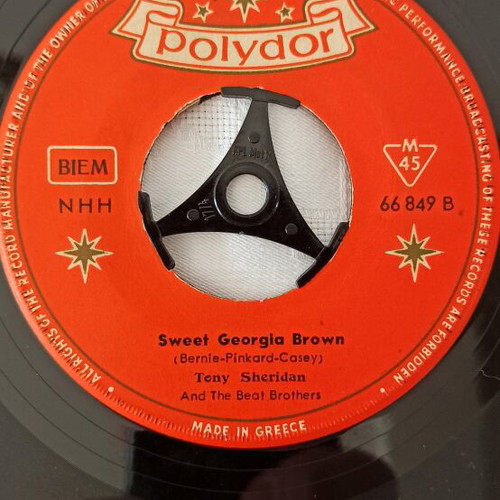 Tony Sheridan And The Beat Brothers vinyl record used 45 rpm