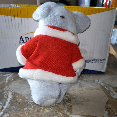 Festive plush mouse new