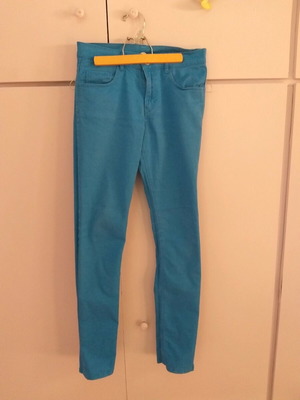Blue skinny jeans like new H&M size M
