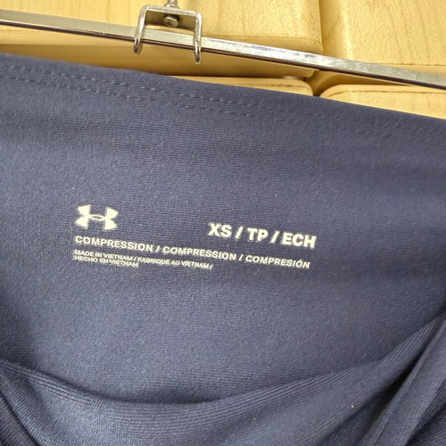 Under Armour blue leggings like new, size XS