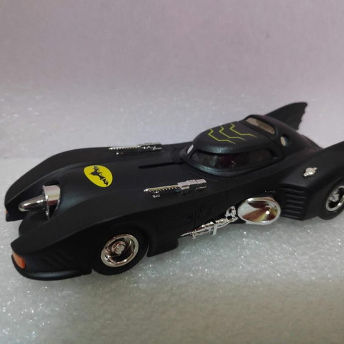 Batman Batmobile 1989 Justice Warrior metal model with light and sound