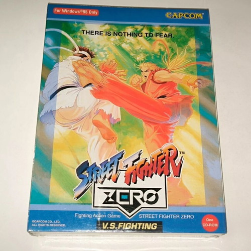Street Fighter Zero PC καινούργιο, σφραγισμένο, 2D Fighting