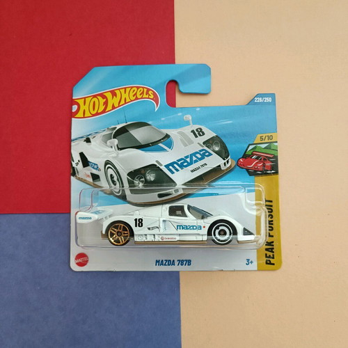 Hot Wheels Mainline Mazda 787B white and blue new