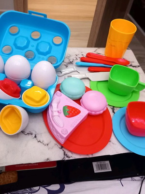 Plastic imitation toys