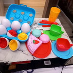 Plastic imitation toys