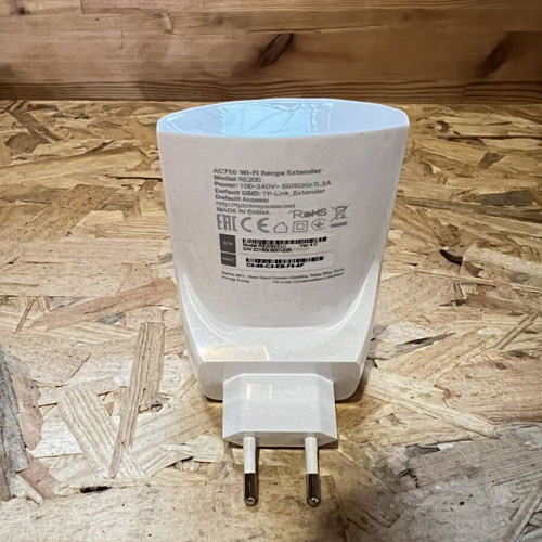 WiFi Extender TP-Link RE200 v4 Dual Band used, up to 750Mbps