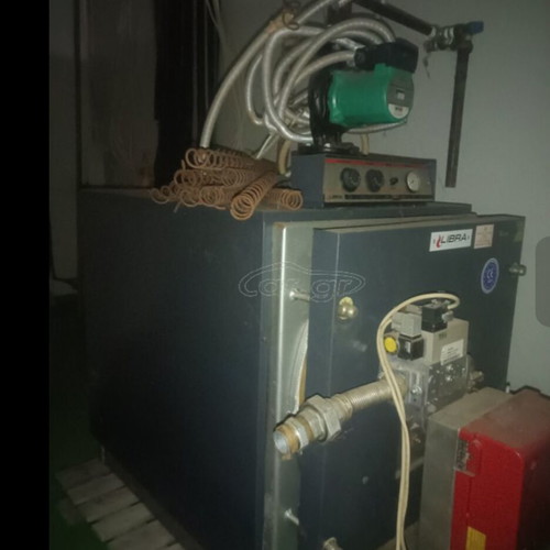 Libra Therm oil boiler used with Riello gas burner