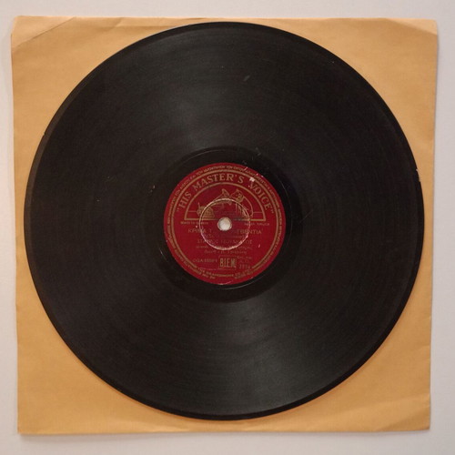 His Master's Voice 78rpm record A.O. 2906 used with Stavros Tzouanakos songs