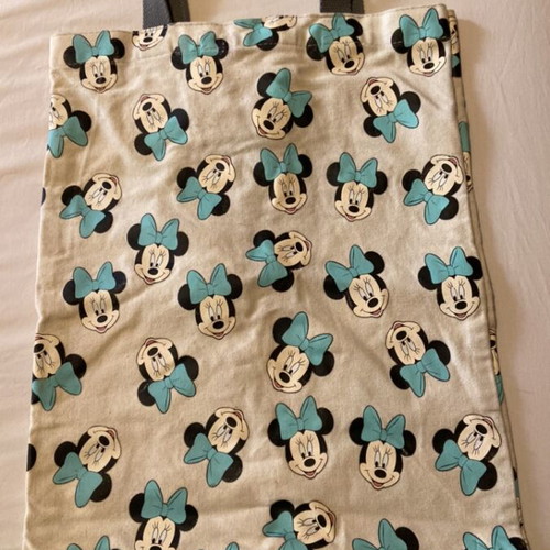 Mini shopping bag used, 30x42 cm with phone pocket