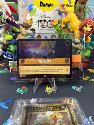 Κάρτα Neverland Lorcana Disney TCG holographic foil mint/nm condition