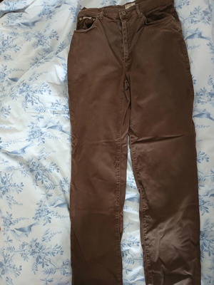 Byblos blu large pants used, brown