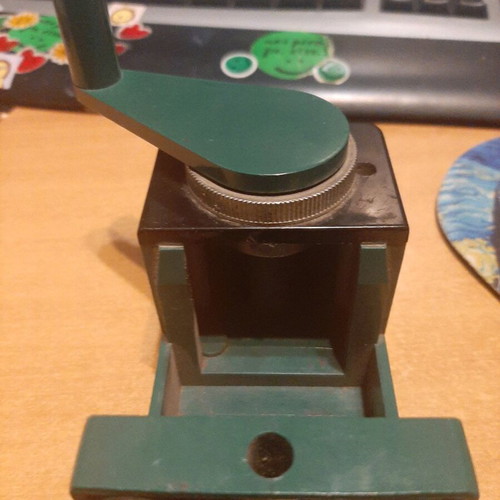Vintage pencil sharpener used, rare and old