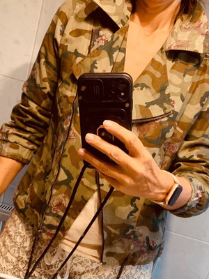 Military jacket size M like new