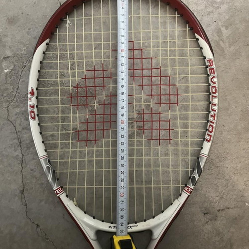 Revolution 4.10 Tecno Pro tennis racket used with case