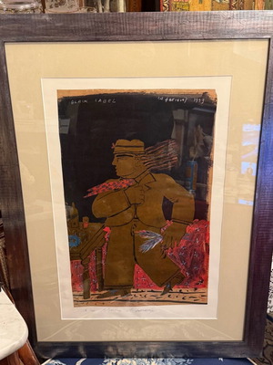 A. Fasianos silk screen print like new