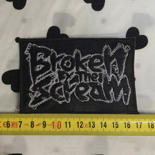 Broken by the Scream logo patch