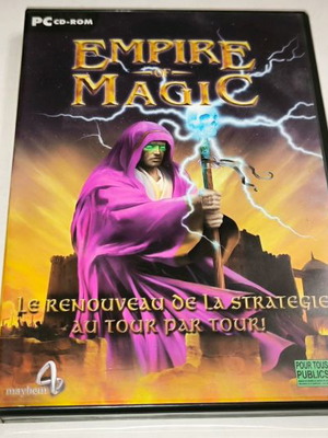 Empire of Magic PC game used, French edition, strategy