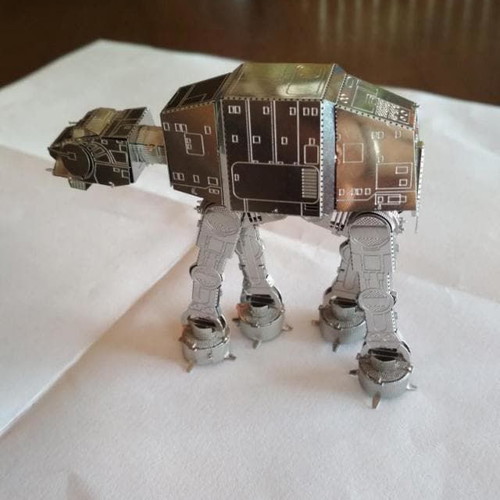 Star Wars AT-AT Imperial Walker 3D metal puzzle Piece Fun