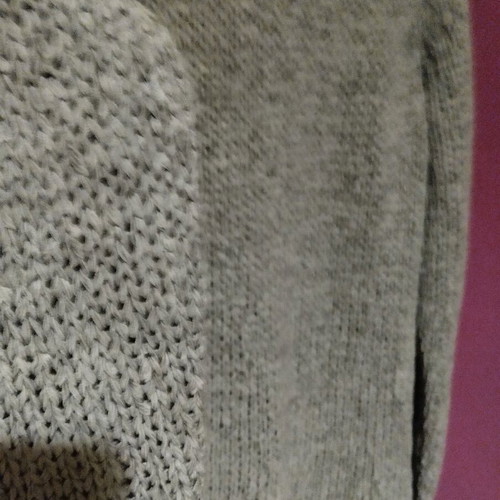 Knitted blouse like new, gray, size M L