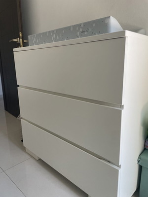 Casababy Oslo baby dresser with changing table, used