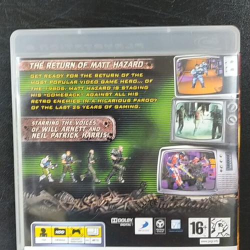 Eat Lead The Return of Matt Hazard PS3 like new