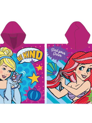 Disney Princess cotton bath poncho new with princess design