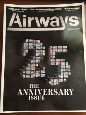Airways Magazine 11 issues 2019 like new