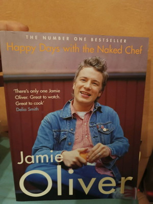 Happy Days with the Naked Chef Jamie Oliver βιβλίο σαν καινούργιο, αγγλικά