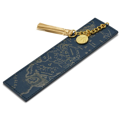 Lord of the Rings bookmark set with Middle Earth map and Elven script, new