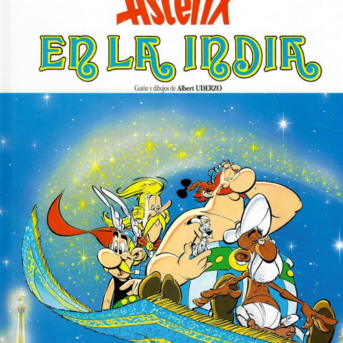 Asterix The Great Journey hardcover new, Spanish