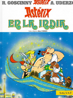 Asterix The Great Journey hardcover new, Spanish