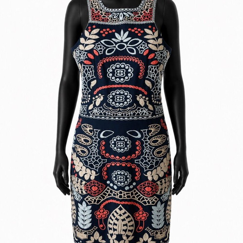 J.O.A Los Angeles sleeveless dress like new, size M, blue