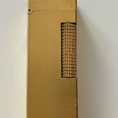 Dunhill Rollagas lighter vintage gold plated like new
