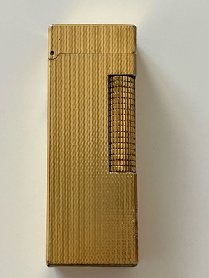 Αναπτήρας Dunhill Rollagas επιχρυσωμένος vintage σαν καινούργιος