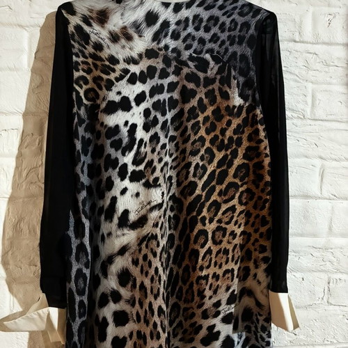 Just Cavalli blouse dress like new, size M, black