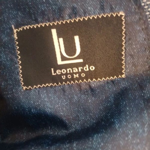 Leonardo Uomo men's blue jacket like new, size M
