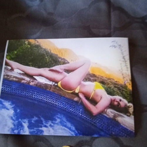 Britney Spears photos used, set of two large prints