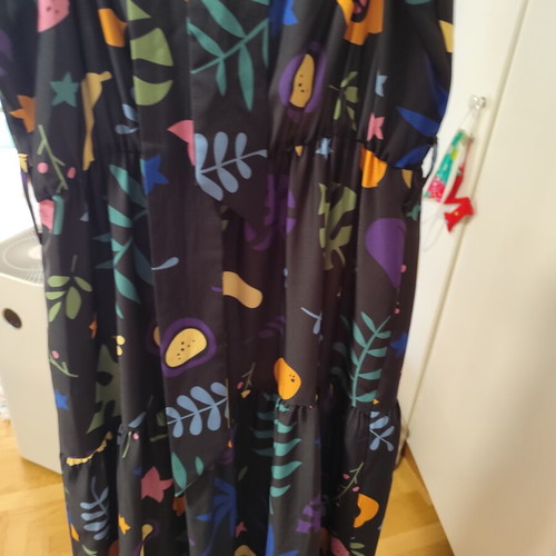 Chaton dress like new, black multicolor, size M