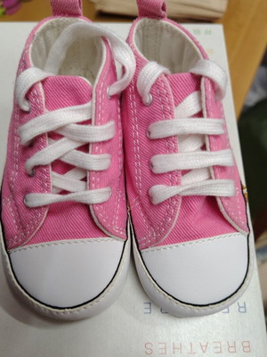 Converse All Star baby shoes pink new size 20