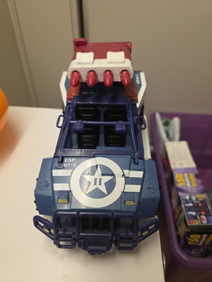 Marvel Captain America Avenger όχημα μεταχειρισμένο, λείπει η φιγούρα