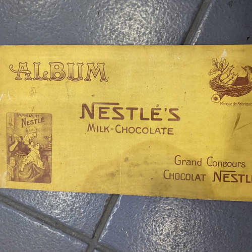 Nestle's Album used, complete 1920s edition