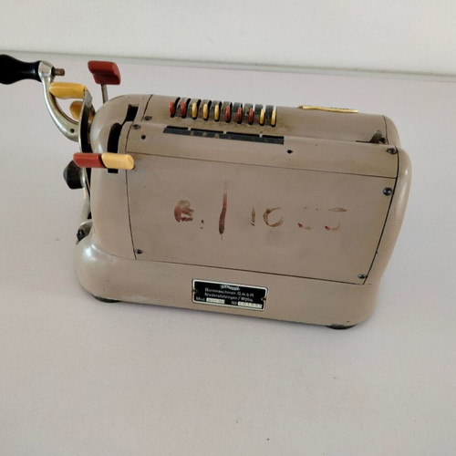 Walther Model WSR 160 mechanical calculator used, vintage 60s