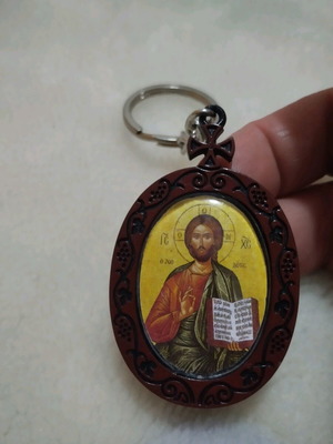 Keychain image new with Virgin Mary and Christ