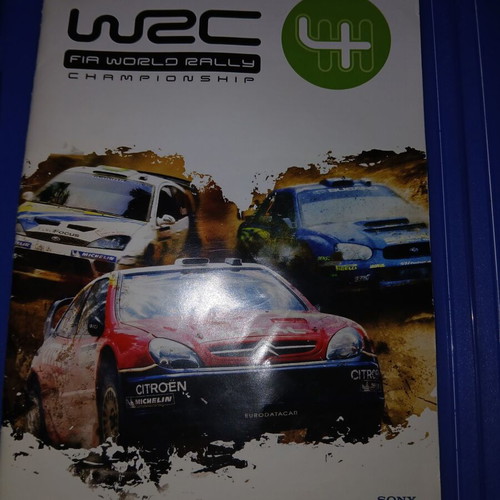 Wr4 PS2 game used, sports racing