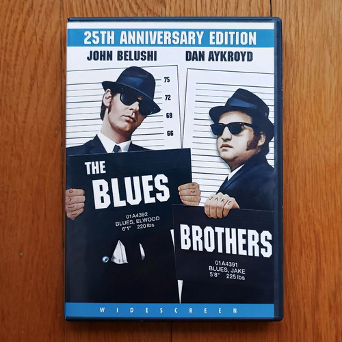 The Blues Brothers DVD μεταχειρισμένο, χωρίς ελληνικούς υπότιτλους, ζώνη 1